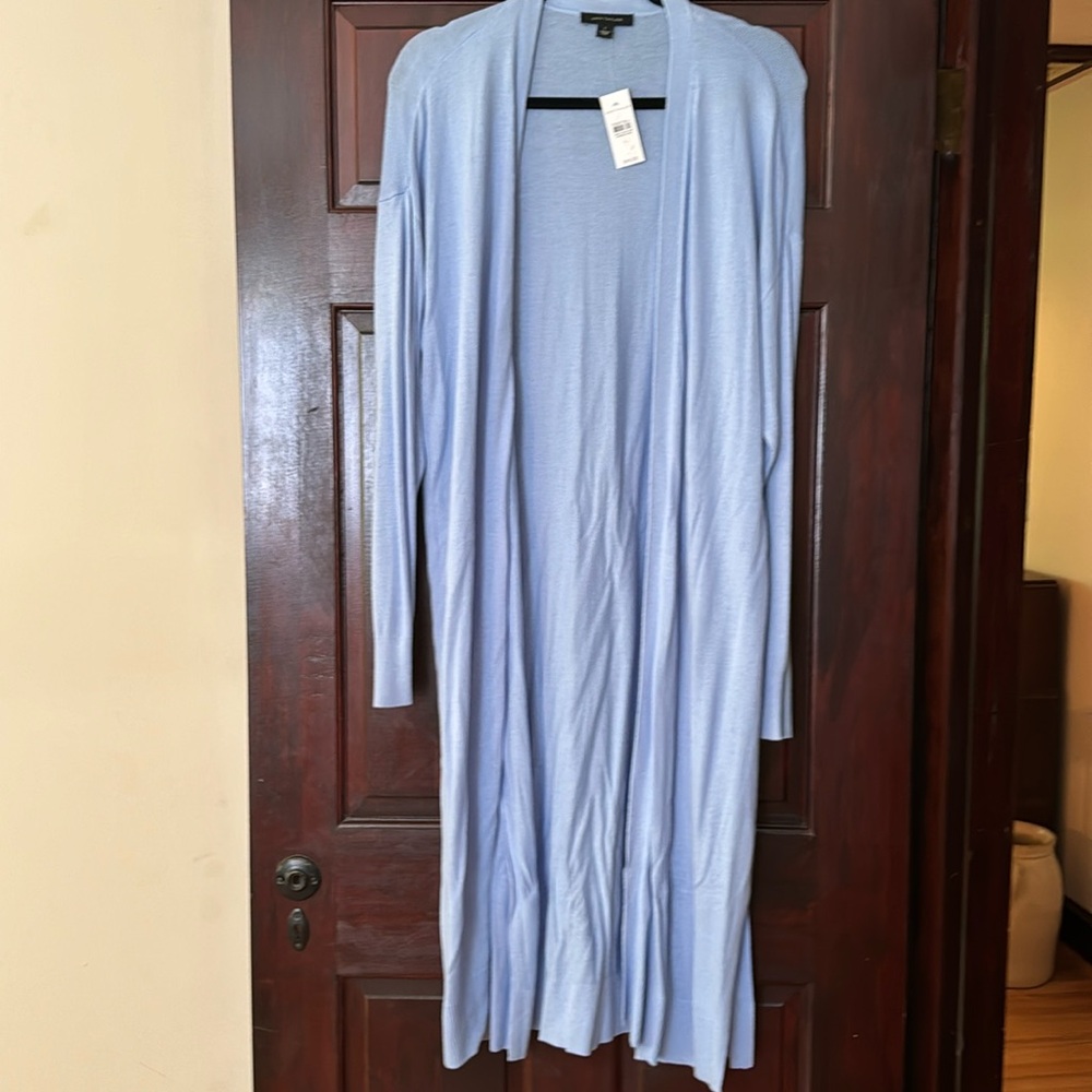 Ann Taylor Cardigan Sweater, Light Blue - Size Large